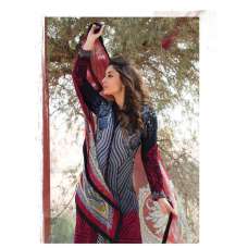 FM18 MAROON AND BLACK READYMADE KAREENA KAPOOR STYLISH READY MADE LAWN SUIT