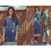 FM-17 BLUE KAREENA KAPOOR STYLISH SPRING SUMMER READY MADE LAWN SUIT