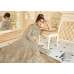 BEAUTEOUS GREY INDIAN & PAKISTANI DESIGNER PARTY AND WEDDING WEAR FANCY ANARKALI GOWN