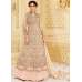 BLUSH PINK INDIAN & PAKISTANI DESIGNER PARTY AND WEDDING WEAR FANCY ANARKALI GOWN