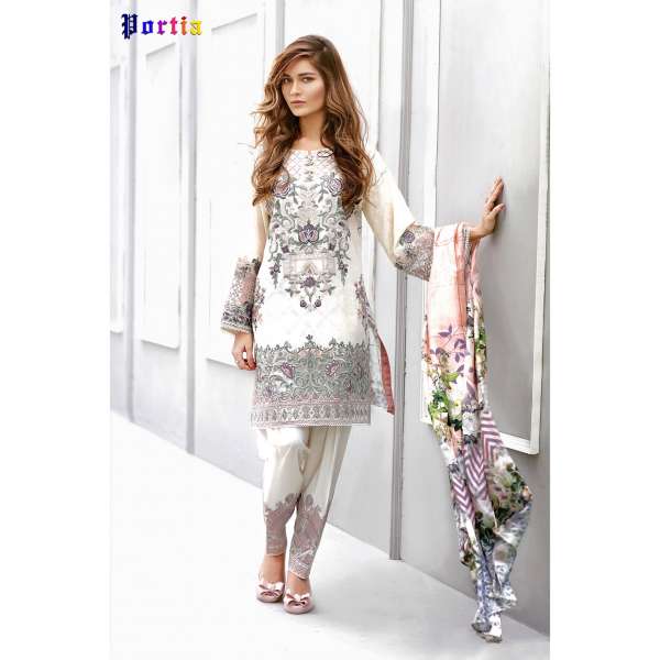 White Designer Dress Baroque Daisy Flint Suit 