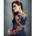 Blue Anarkali Salwar Suit Indian Party Dress
