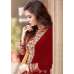 Red & Gold Ethnic Wedding Dress Indian Party Anarkali Suit