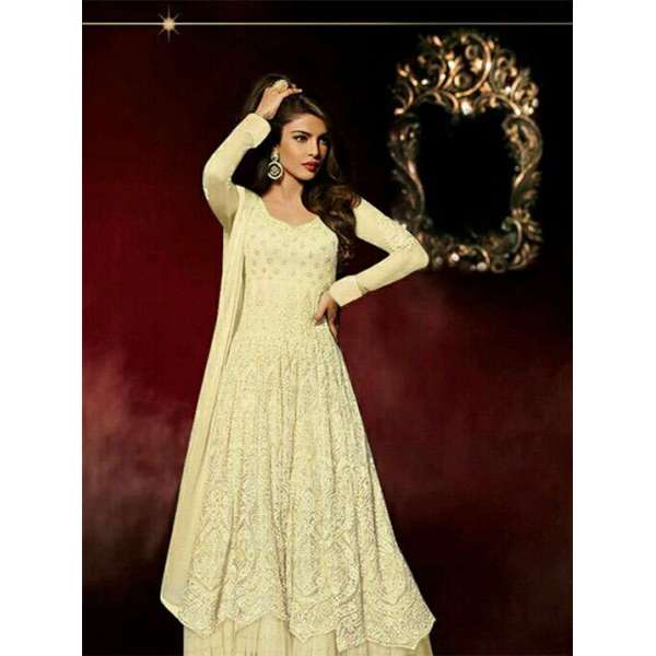 HEROINE 5038 PRIYANKA CHOPRA GOLD BEST SELLING OUTFIT