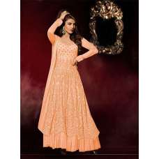 HEROINE 5038 PRIYANKA CHOPRA ORANGE BEST SELLING OUTFIT