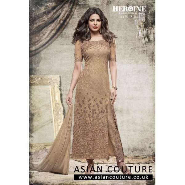 H5148 -GOLD HEROINE PRIYANKA CHOPRA HIT SALWAR KAMEEZ