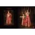 8080 PEACH AND PINK KARMA HEAVY EMBROIDERED DESIGNER WEDDING WEAR SUIT