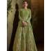 8104 GREEN KARMA TRENDS ANARKALI DRESS 