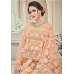 Yellow Orange Dress Cape Suit Indian Gown