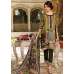 Chive Green Floral Printed Casual Pakistani Designer Suit