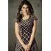 PURPLE AND WINE INDIAN EMBELLISHED ANARKALI DRESS