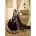 EID DRESS COLLECTION : PURPLE EMBELLISHED ANARKALI SUIT 