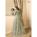EID DRESS COLLECTION: NILE GREEN EMBELLISHED ANARKALI SUIT 