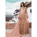 Peach Pink Long Party Dress