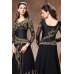 RANGSUTRA 7002 BLACK GEORGETTE ANARKALI STYLE DRESS