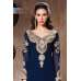 RANGSUTRA 7004 SNORKEL BLUE GEORGETTE ANARKALI STYLE SALWAR KAMEEZ DRESS