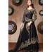 RANGSUTRA 7002 BLACK GEORGETTE ANARKALI STYLE DRESS