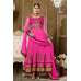 DARK PINK SHABANA BY SAINX DESIGNER WEAR ANARKALI