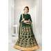 Dark Green Floor Length Wedding Anarkali Suit