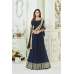 Navy Blue Evening Gown 