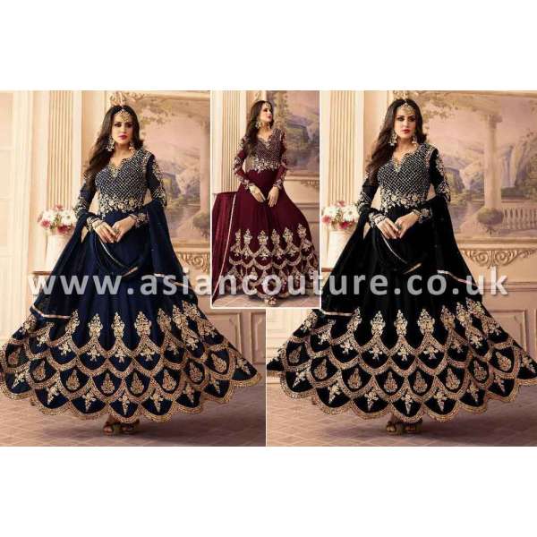 STUNNING PUNJABI DESI STYLE ANARKALI GOWNS