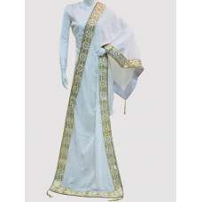 White Women Winter Shawl Pakistani Velvet Shawls