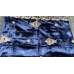 Blue Embroidered Velvet Shawl