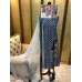 Blue Depths Pakistani Designer Lawn Suit