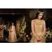 S41 PEACH AND GOLD BLOSSOM SYBELLA DESIGNER LEHENGA DRESS