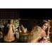 S41 PEACH AND GOLD BLOSSOM SYBELLA DESIGNER LEHENGA DRESS