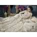 White Net Anarkali Gown Indian Ethnic Wedding Dress