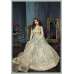 Green Designer Anarkali Dress Indian Wedding Outfit 