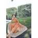 Orange Cocktail Indian Designer Dress
