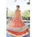 Orange Cocktail Indian Designer Dress