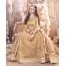 18002 LIGHT BROWN ZOYA EMERAID WEDDING WEAR LEHENGA