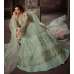Sea Green Heavy Embroidered Bridesmaid Dress