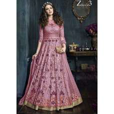 Pink Bridal Anarkali Dress Designer Anarakli Suit