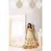  Cream Red Dress Floral Gown Anarkali
